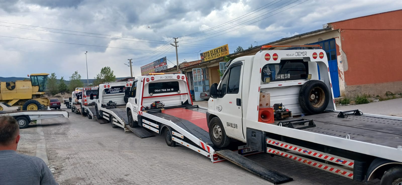 Yolda çekici hizmeti